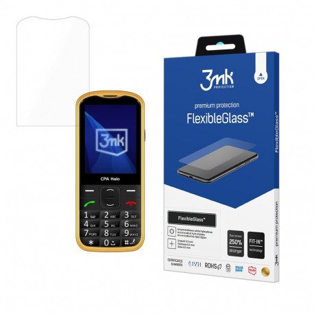 3mk FlexibleGlass hybrid glass on CPA Halo 28