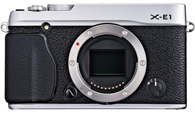 Fujifilm X-E1  body, silver