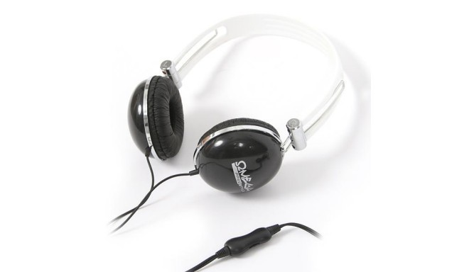 Omega Freestyle kõrvaklapid + mikrofon FH0900, must