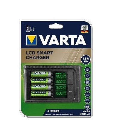 Akupatarei laadija Varta LCD 57674 AA/AAA+4*AA 2100mAh