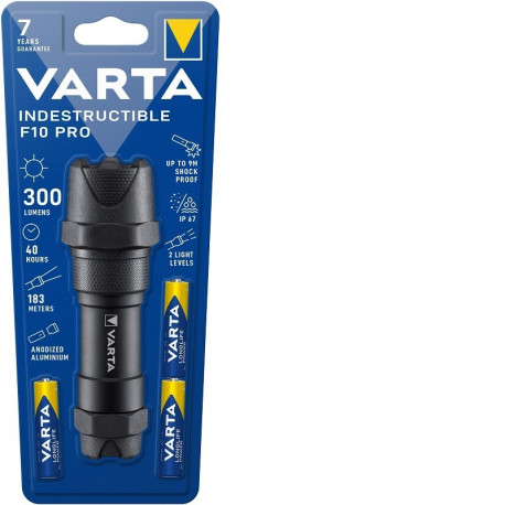 Taskulamp Varta F10 Pro 1W LED IP67 purunematu