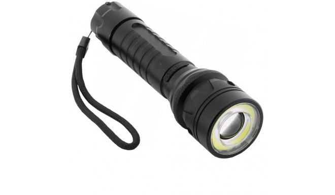 Taskulamp Entac 8W LED zoom Alu IP68