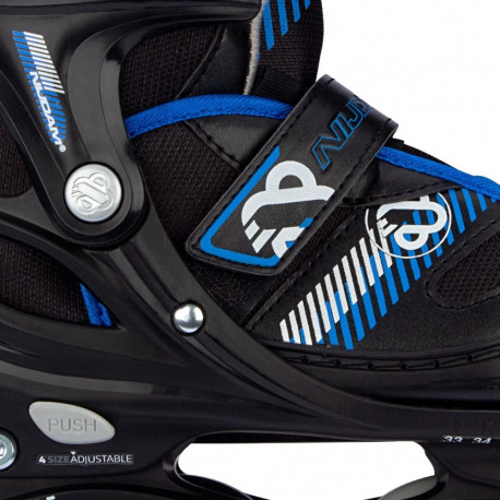 Reguleeritava suurusega rulluisud Nijdam® GO CROSSING 33-36