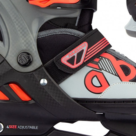 Reguleeritava suurusega uisud Nijdam® 2in1  N14AC01 33-36