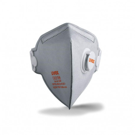 Face mask Uvex silv-Air classic 3220 FFP2 foldable  with valve, with carbon layer
