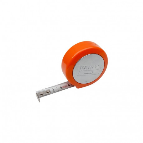 Measuring tape 3m x 13mm, water/rustproof, Touch To Lock Tape. Magnetic back