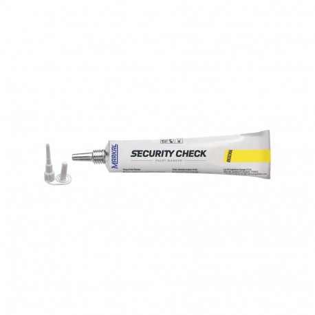 Markal Security Check Paint Marker, yellow
