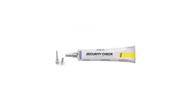 Markal Security Check Paint Marker, yellow