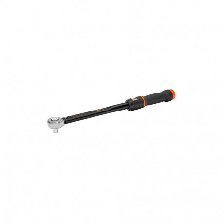Mechanical click-style torque wrench 20-100Nm ±3% (CW & CCW) 1/2" 387mm, window scale