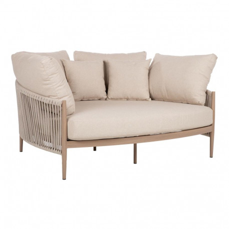 Sofa MEDINA 163,5x143,5xH71,5cm, beige