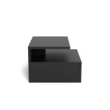 Bedside table ASHLAN black