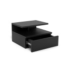 Bedside table ASHLAN black