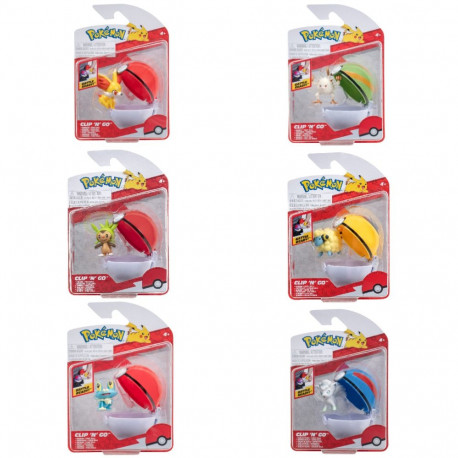 POKEMON W14 Clip ´N Go figuuriga