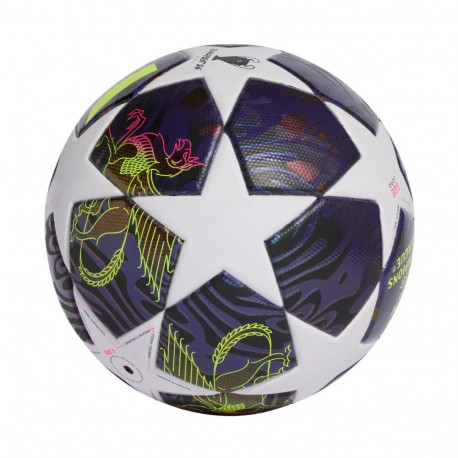 Adidas jalgpall UCL 25/26 Final League J290 JX9097 4, lilla-valge