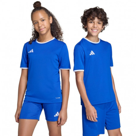 Koszulka dla dzieci adidas Entrada 26 Jersey niebieska JZ2531 152cm