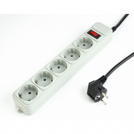 Gembird SPG3-B-10C surge protector 5 AC outlet(s) 3 m
