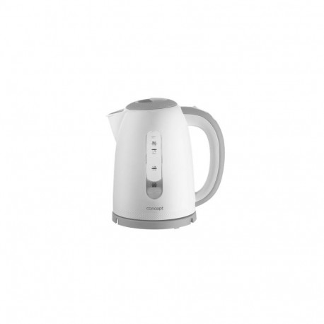 Concept RK2335 electric kettle 1.7 L 2200 W Grey, White