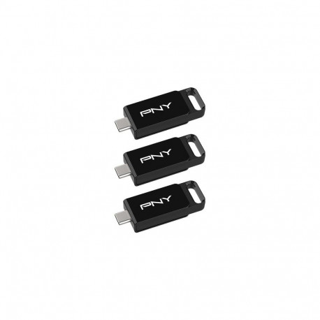PNY Elite USB flash drive 128 GB USB Type-C 3.2 Gen 1 (3.1 Gen 1) Black