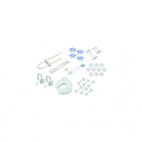 Olympia 98535 child safety lock Child lock set Transparent, White 28 pc(s)