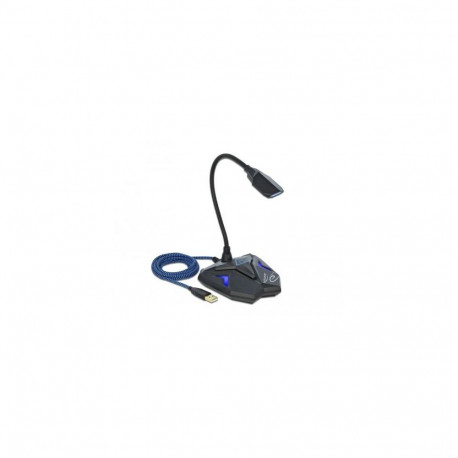 DeLOCK Desktop USB Gaming Microphone with Gooseneck and Mute Button