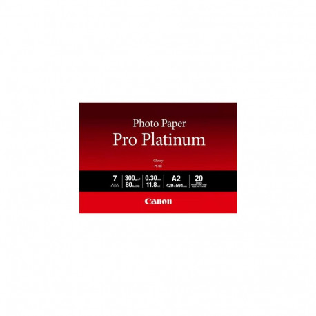 Canon PT-101 Pro Platinum Photo Paper A2 - 20 Sheets