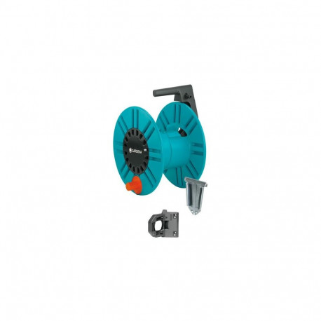 Gardena 2650-20 garden hose reel Wall-mounted reel Manual Black, Turquoise
