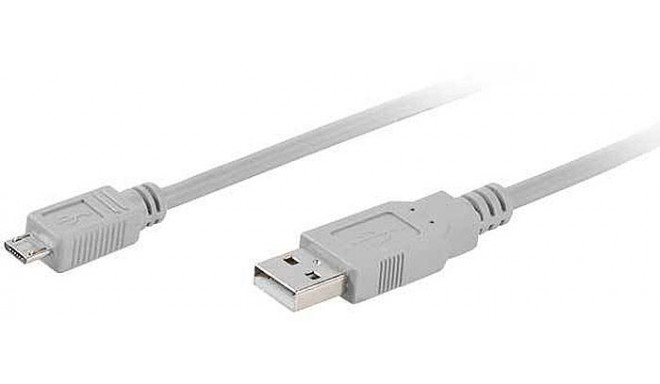 Vivanco kabelis Polybag USB - microUSB 0.75m (45908)