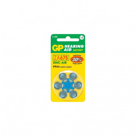 GP Batteries Hearing Aid ZA675 Single-use battery PR44 Zinc-Air