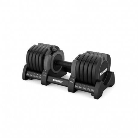 Reguleeritav hantel HAMMER StrongLock 8.0, 4-23 kg