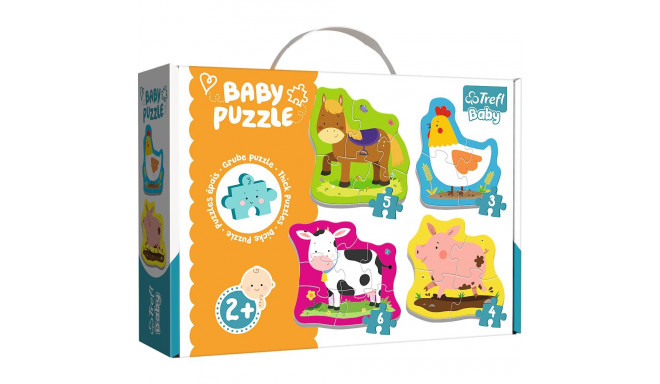 TREFL Beebipusle komplekt, Farmiloomad