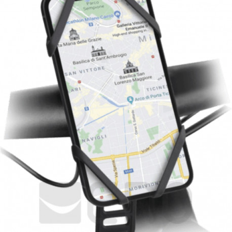 SBS Silikon-Handyhalterung bis 6,5'' Fahrrad/E-Scooter