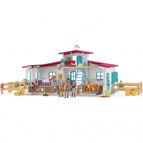 Schleich Horse Club riding stable, play figure
