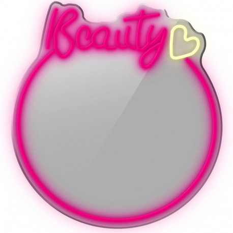 Manta MASNL130PK  Style Neon Lights BEAUTY LED Neon Mirror