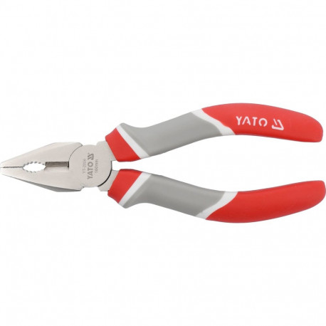 Yato YT-2006 kombineeritud tangid, 160mm, DIN 5746, seeria GRD, kroomitud, süsinikteras, PP/TPR käep