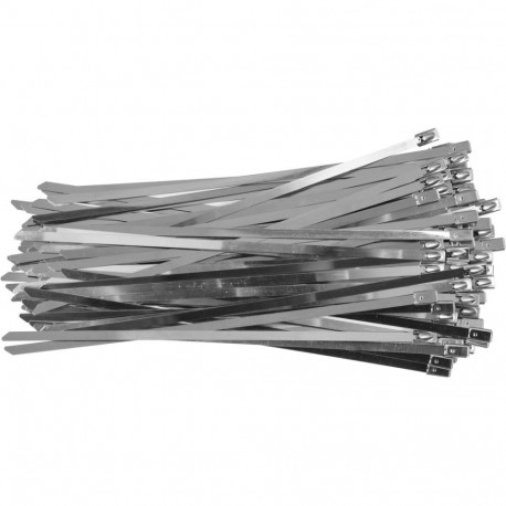 Stainless Ste Cable Ties 4.6X200Mm 100Pc YT-70561 YATO
