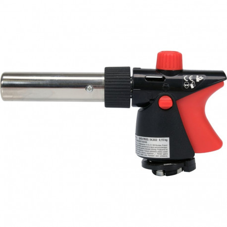 Yato Gaasipõleti YT-36712, 2 kW, 1300˚C, 145 g/h, 360˚ töönurga, piezo süüde, leegireguleerimine