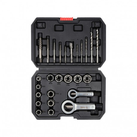 Splitter And Screw Extractor Set 26Pcs YT-06037 YATO