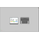 HYGROMETER/THERMOMETER/CLOCK/MTHM01 MOVA