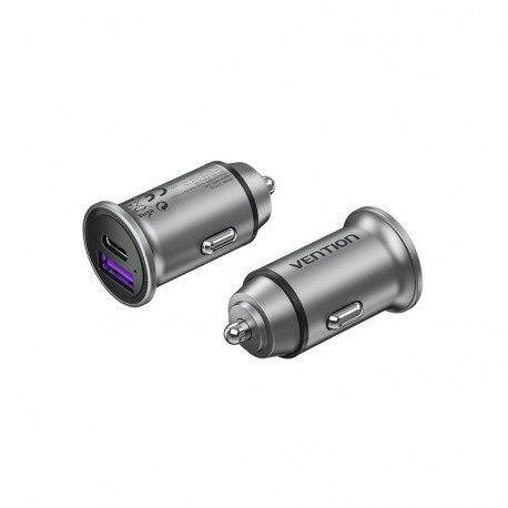 MOBILE CHARGER CAR 30W USB/2P GRAY FFFH0 VENTION