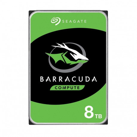 HDD|SEAGATE|Barracuda|8TB|SATA 3.0|256 MB|5400 rpm|Discs/Heads 4/8|3,5"|ST8000DM004