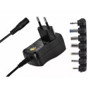 Emos Universal Adapter AC/DC / 3-12V / 0.6A
