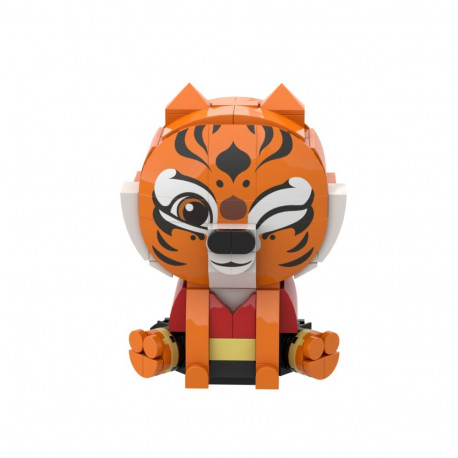 Pantasy klotsikomplekt Kung Fu Panda istuva beebi sari –Meister Tiigrinna 138 tk