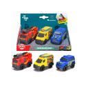 Dickie Toys mikropäästeautode komplekt