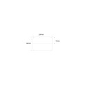 Focus Poster Hanger Magnetic Walnut 31cm
