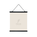 Focus Poster Hanger Magnetic Black 31cm