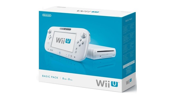 Nintendo Wii U Basic Pack 8GB, valge