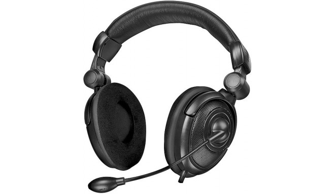 Speedlink kõrvaklapid + mikrofon Medusa NX 5.1, punane (SL-8793)