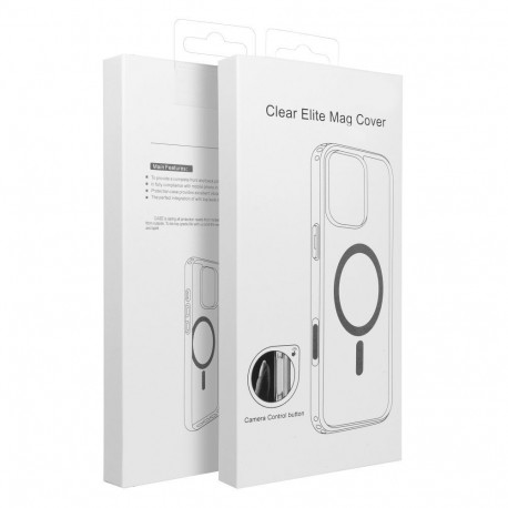 Case for Samsung S26 ULTRA Clear Mag Cover Elite (STR / NON-YELLOWING) compatible with MagSafe trans