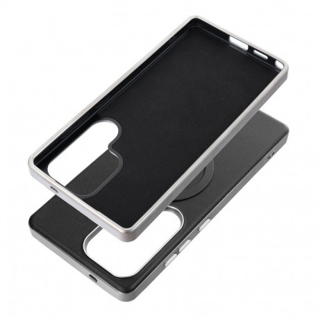 Case for Samsung S26 Gentleman Mag Cover compatible with MagSafe black