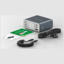 Charging station 360W 5xUSB-C + 1xUSB-A GaN